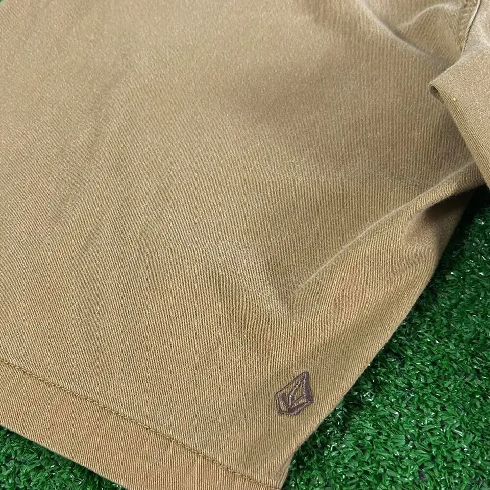 Volcom Stone Surf Skate Khaki Shorts Size 33